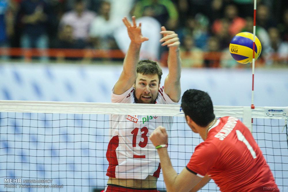 عکسهای والیبال ایران لهستان 5 تیر 94