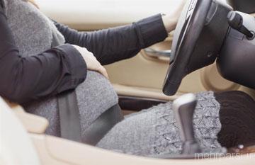 رانندگی در دوران حاملگی