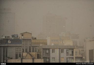 عکسهای طوفان شدید در تهران و کرج