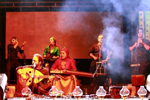 عکسهای کنسرت جدید گروه رستاک در شهر شیراز