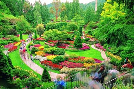 عکسهای زیباترین باغ های دنیا