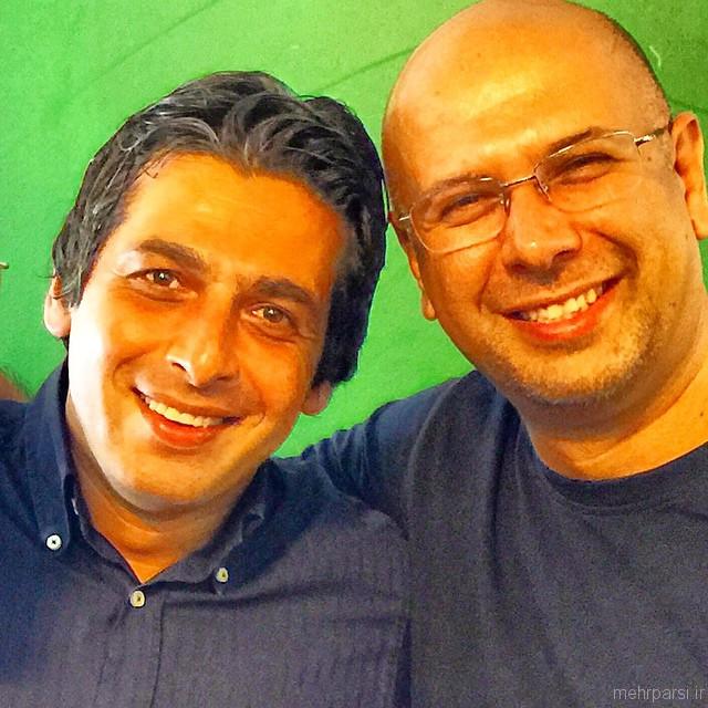 عکس جناب خان و حمید گودرزی