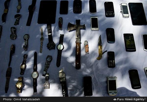 عکسهای دستگیری 106 دزد در تهران
