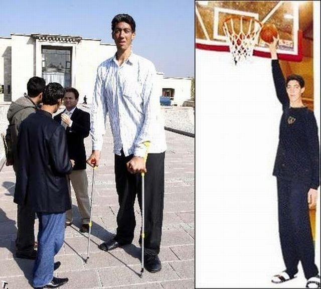 عکسهای بلندقدترین مرد دنیا 2015