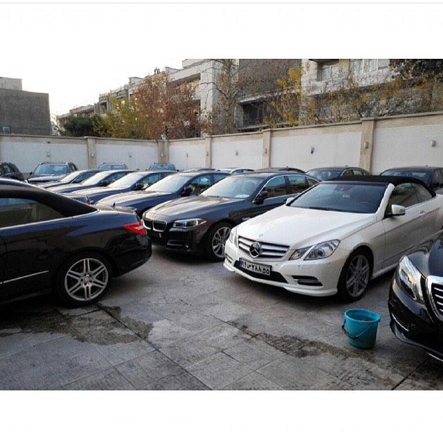 عکسهای خودروهای لوکس میلیاردی در تهران