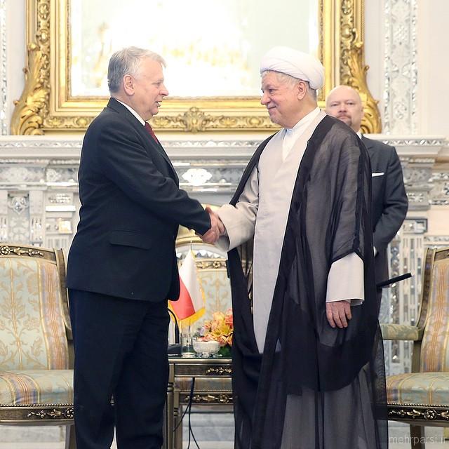 شباهت جالب رئیس مجلس لهستان با آیت‌ الله هاشمی رفسنجانی