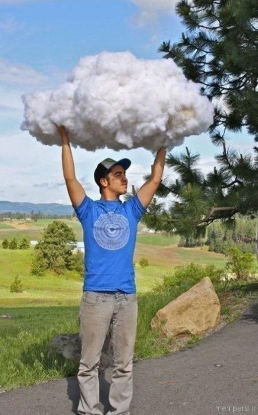 آموزش ساخت ابر در منزل