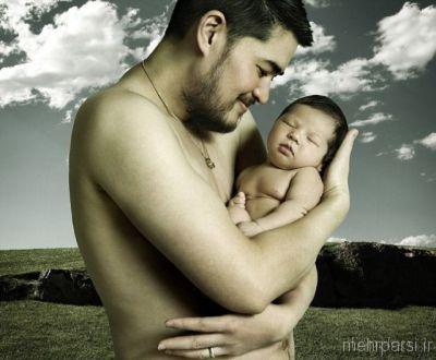 عکسهای اولین مرد حامله جهان