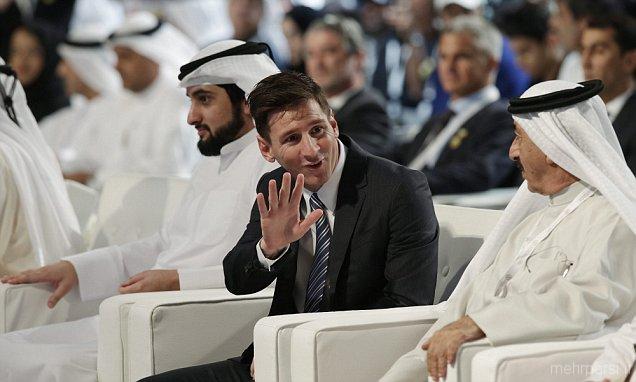 عکس جدید لیونل مسی در دبی امارات