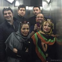 عکس مهران عفوریان و همسرش و کنار نیوشا ضیغمی و شوهرش