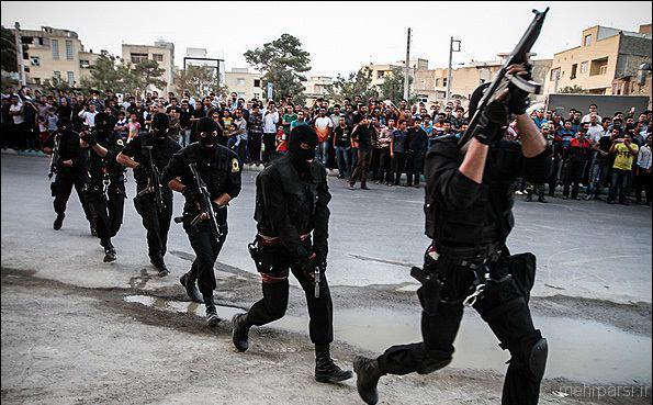 عکسهای مانور رهایی گروگان توسط نیروهای نوپو در اصفهان