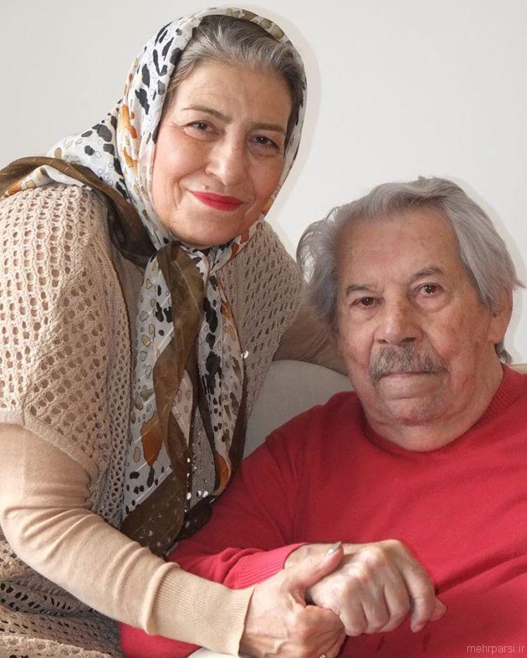 عکس جدید داوود رشیدی و همسرش احترام برومند