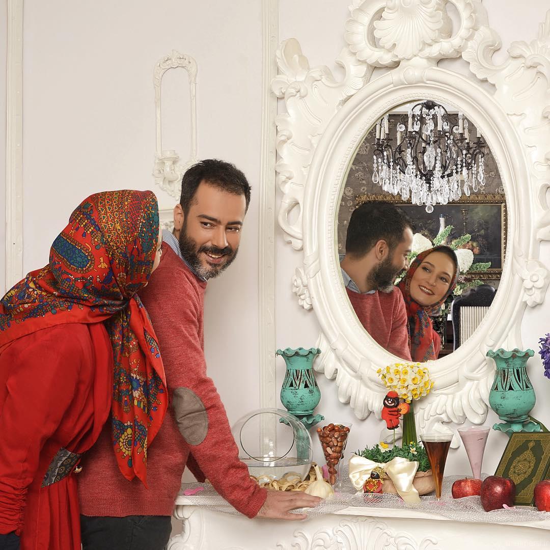 دو عکس جدید از نیما فلاح و همسرش سحر ولد بیگی