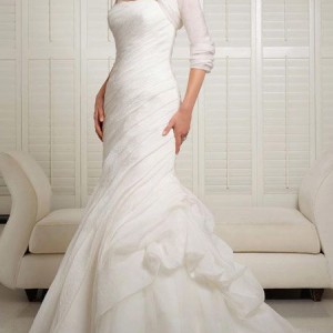 عکس شیک ترین مدل های لباس عروس آستین دار و آستین بلند
