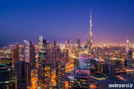 عکسهای خارق العاده و دیدنی از شهر دبی امارات در شب