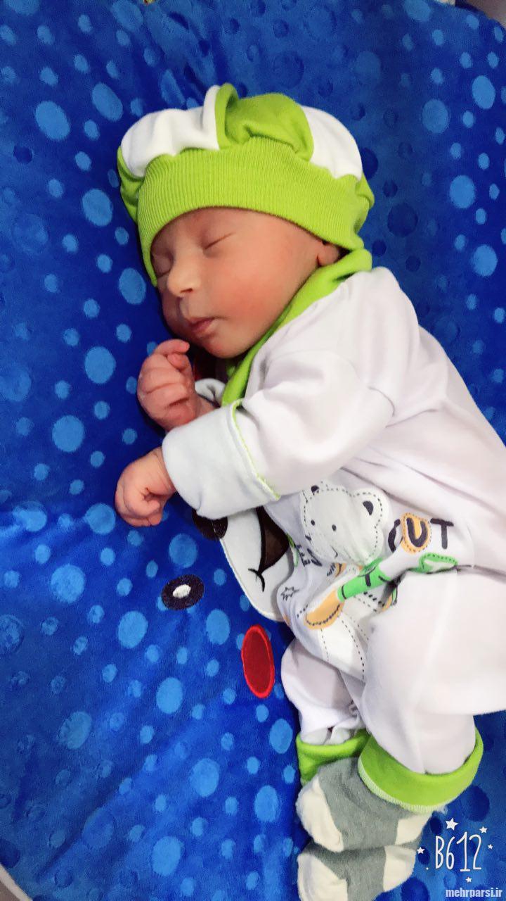 عکسهای کارن محمدزاده نوزاد متولد شده 3 روزه با مزه و خوشگل ایرانی